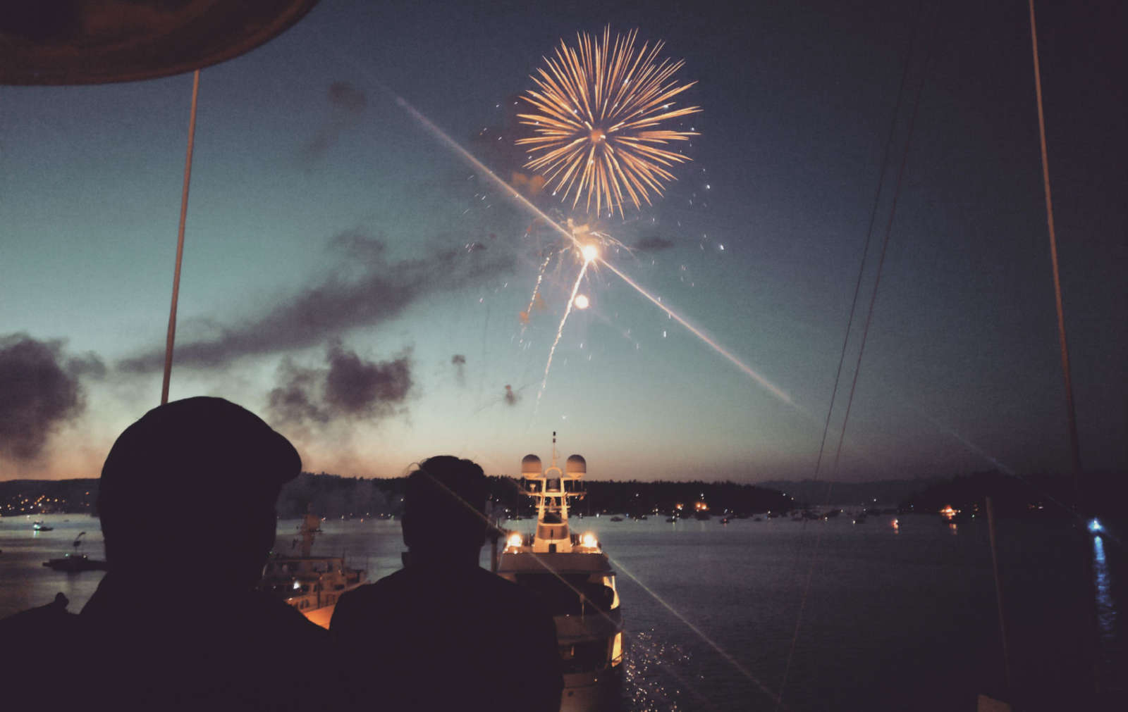 Nanaimo harbour fireworks